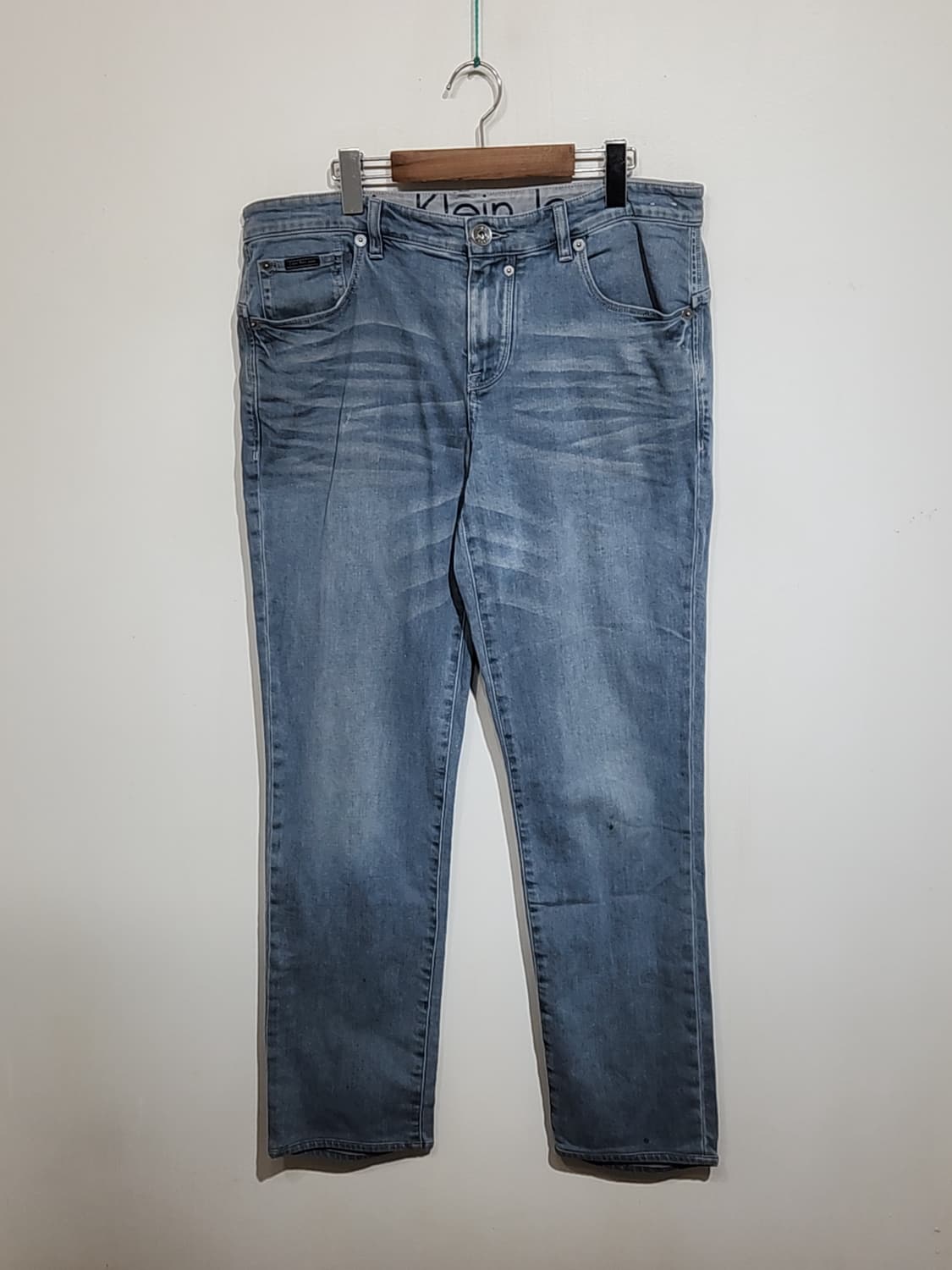 (35) 캘빈클라인 청바지 연청 CK 데님팬츠 스판  상품이미지1