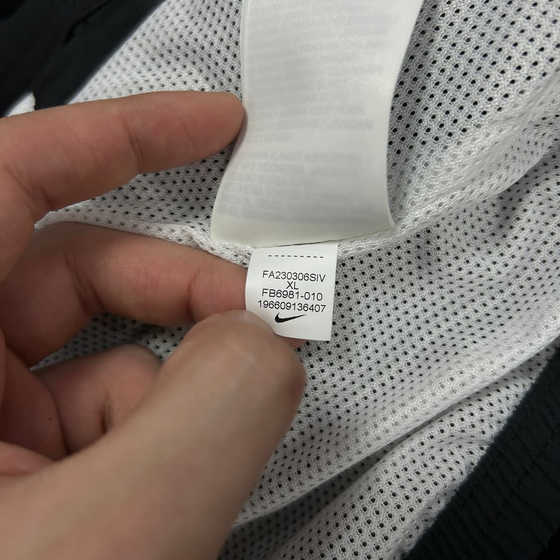 나이키 스타팅 파이브 바람막이(XL) 상품이미지4