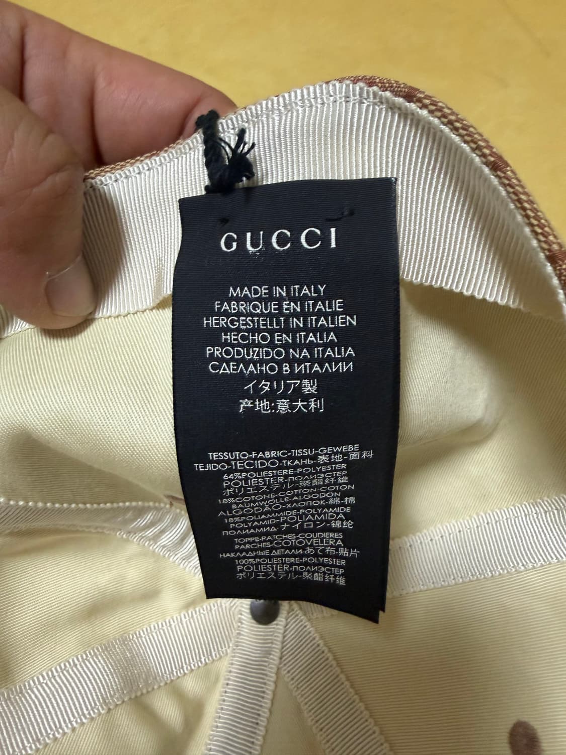 GUCCI X MLB 구찌  다저스 LA 볼캡 모자 새상품 상품이미지7