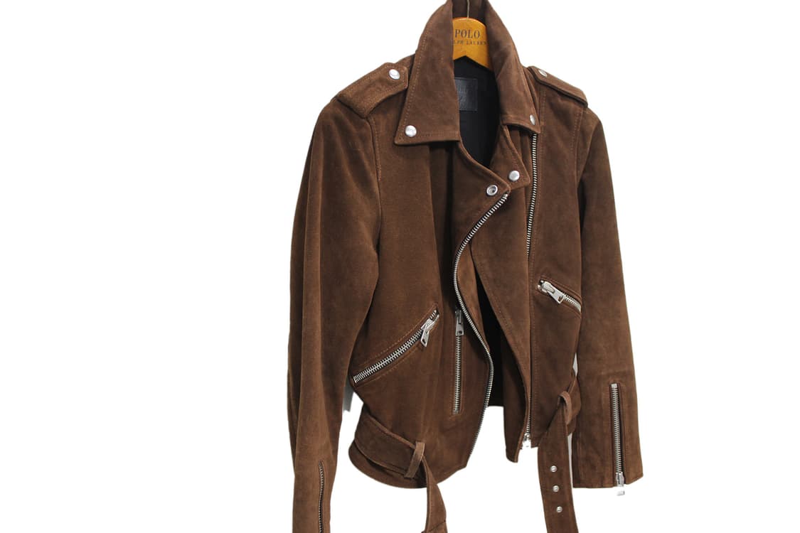 AllSaints 올세인츠 카우레더 스웨이드 바이커 자켓 상품이미지8