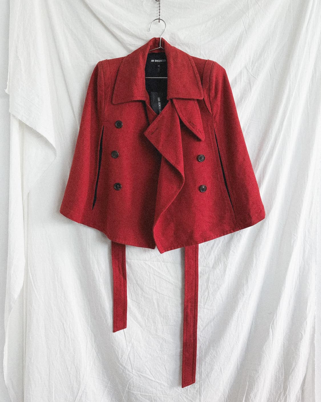 new* 앤드뮐미스터 10FW 케이프 크롭컷 하프코트 상품이미지4