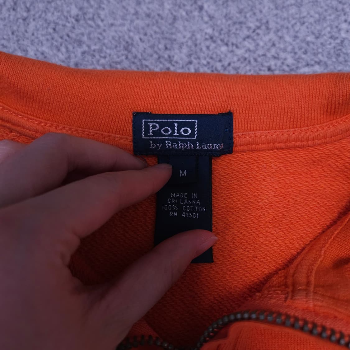 폴로 반집업 맨투맨 m 상품이미지6