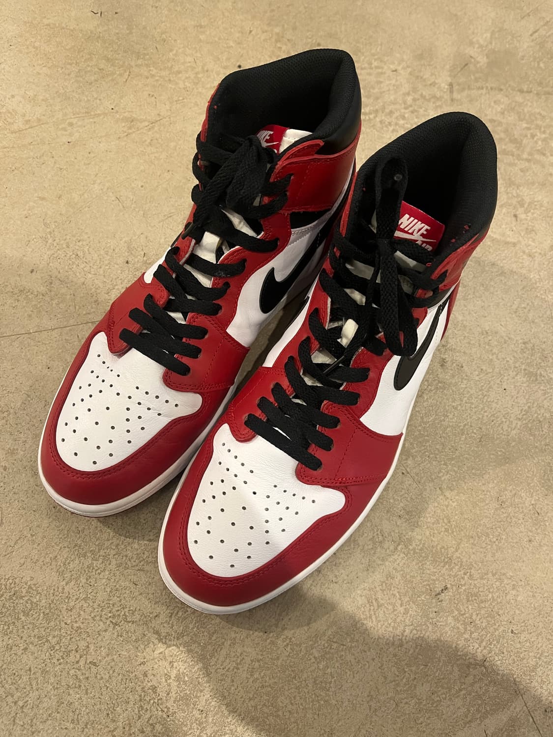 빈티지 나이키 2015 에어조던 레트로 하이 OG 시카고 상품이미지3