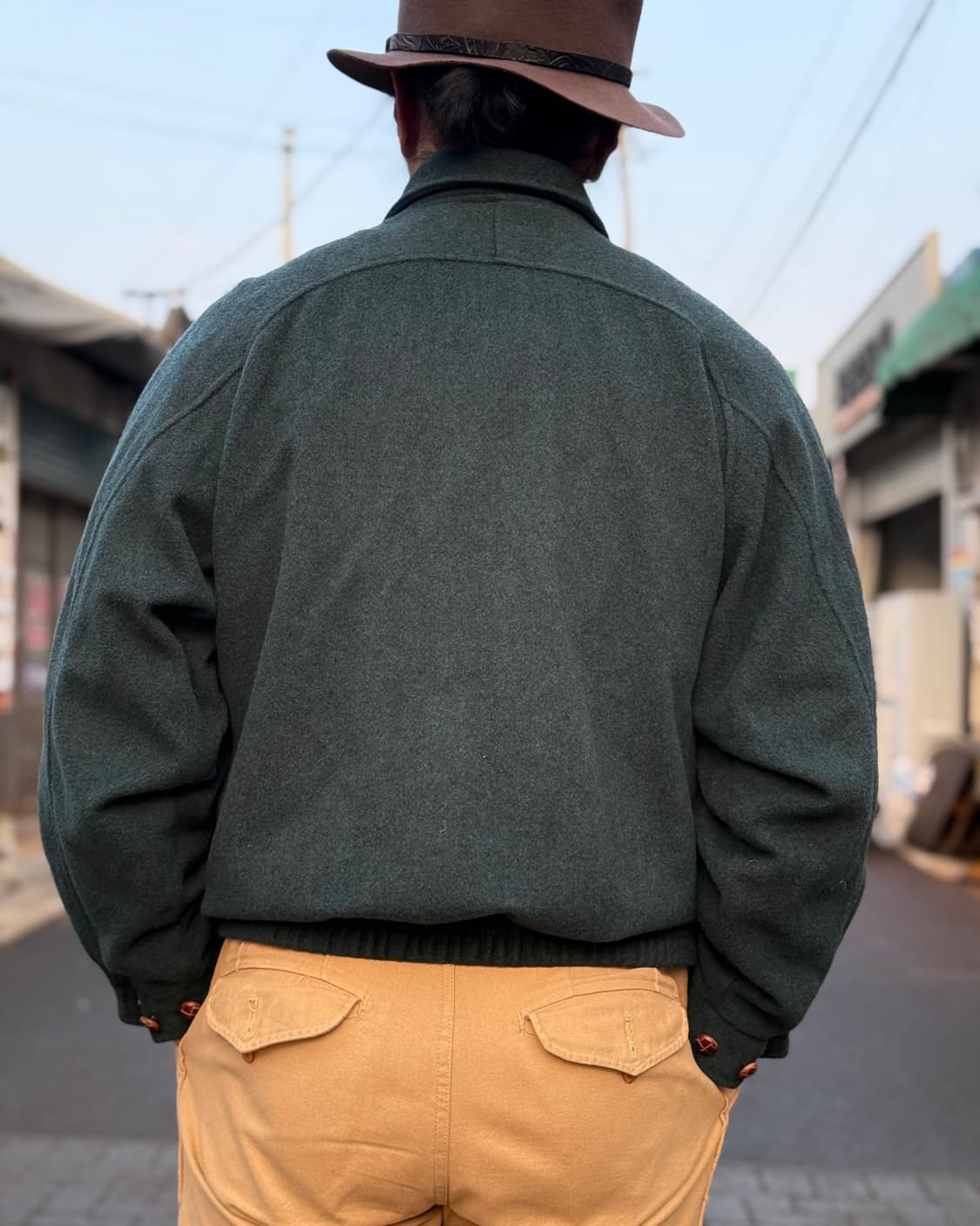 90‘s 에드윈 울 해링턴 자켓 100 상품이미지9