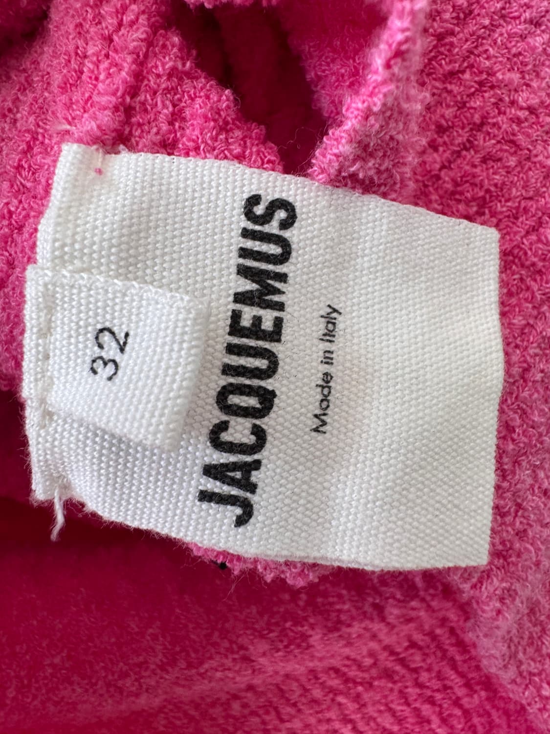 새상품 컨디션 Jacquemus 핑크 니트 탑 32(44사이즈) 상품이미지5