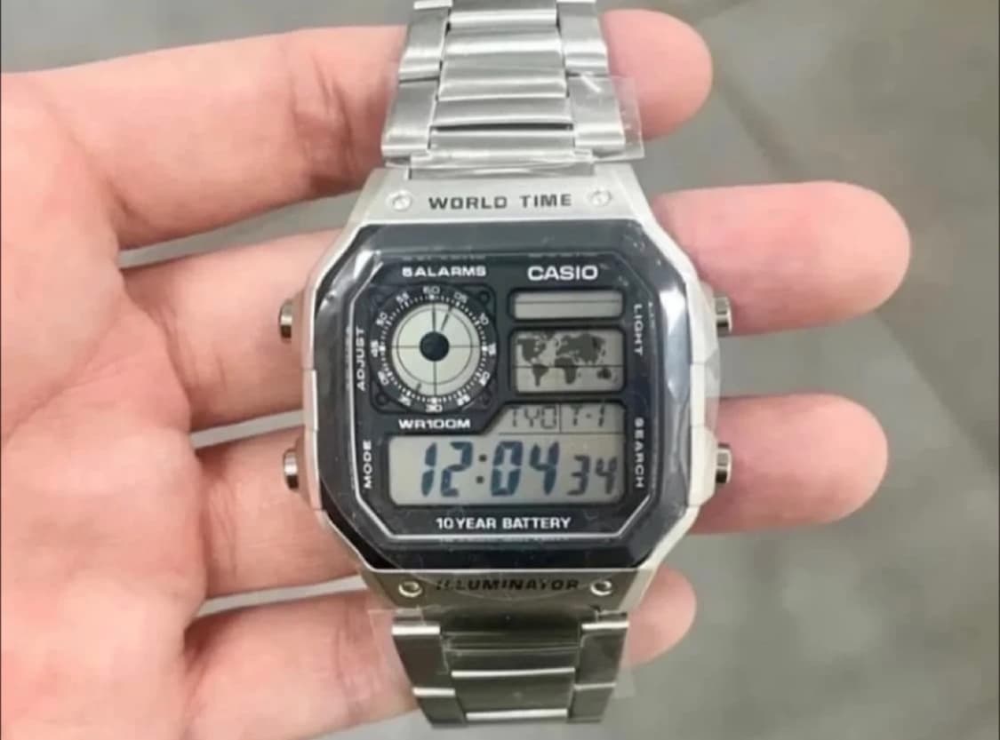 카시오 메탈시계 새상품  상품이미지2