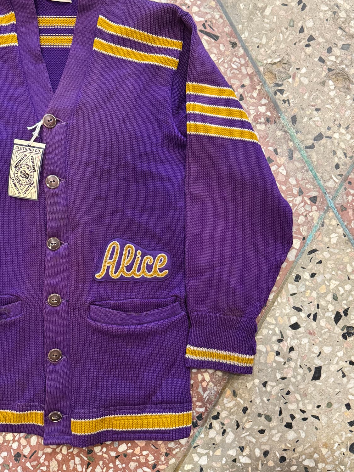 50s BOWEN 레터맨 가디건 (38) 상품이미지4