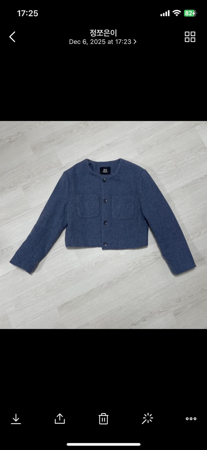 38컴온커먼 코튼 자켓 상품이미지2