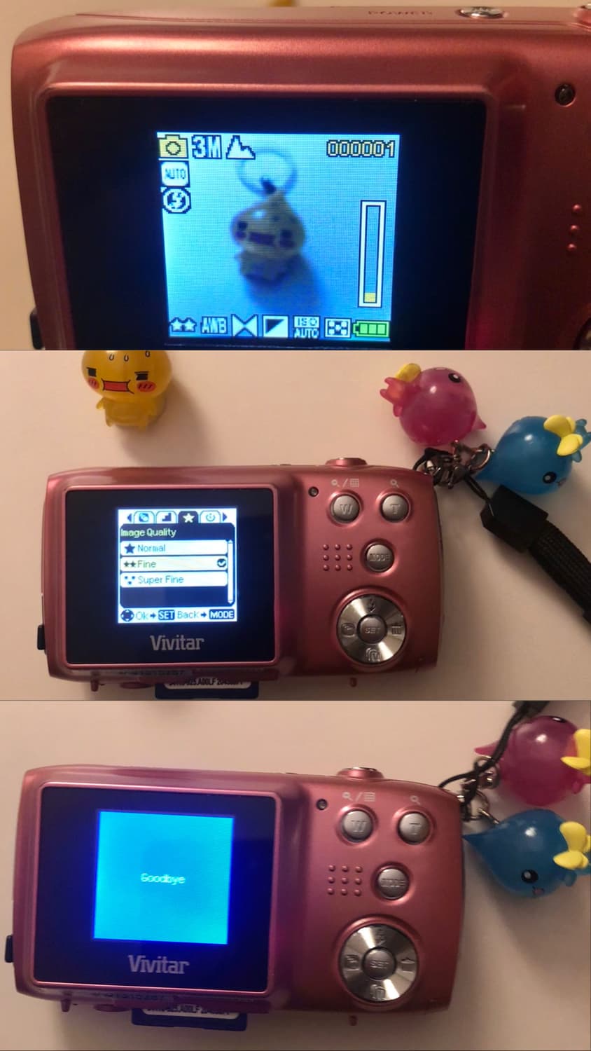 작례포함) 핑크 비비타 비비캠 Vivitar ViviCam 5118 상품이미지5