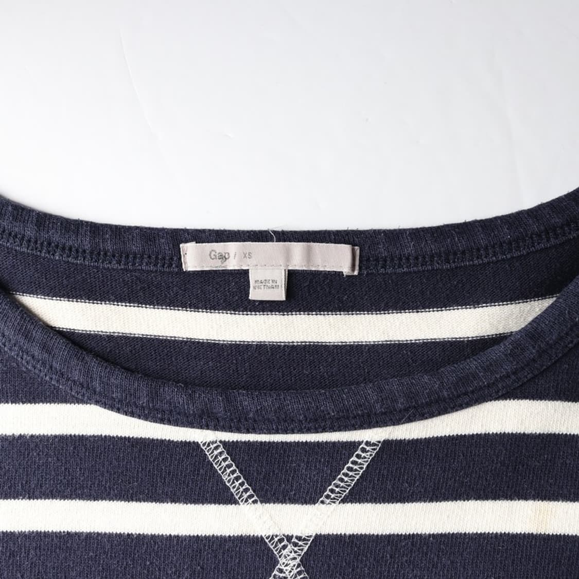 GAP 네이비 스트라이프 롱 슬리브 XS 상품이미지5