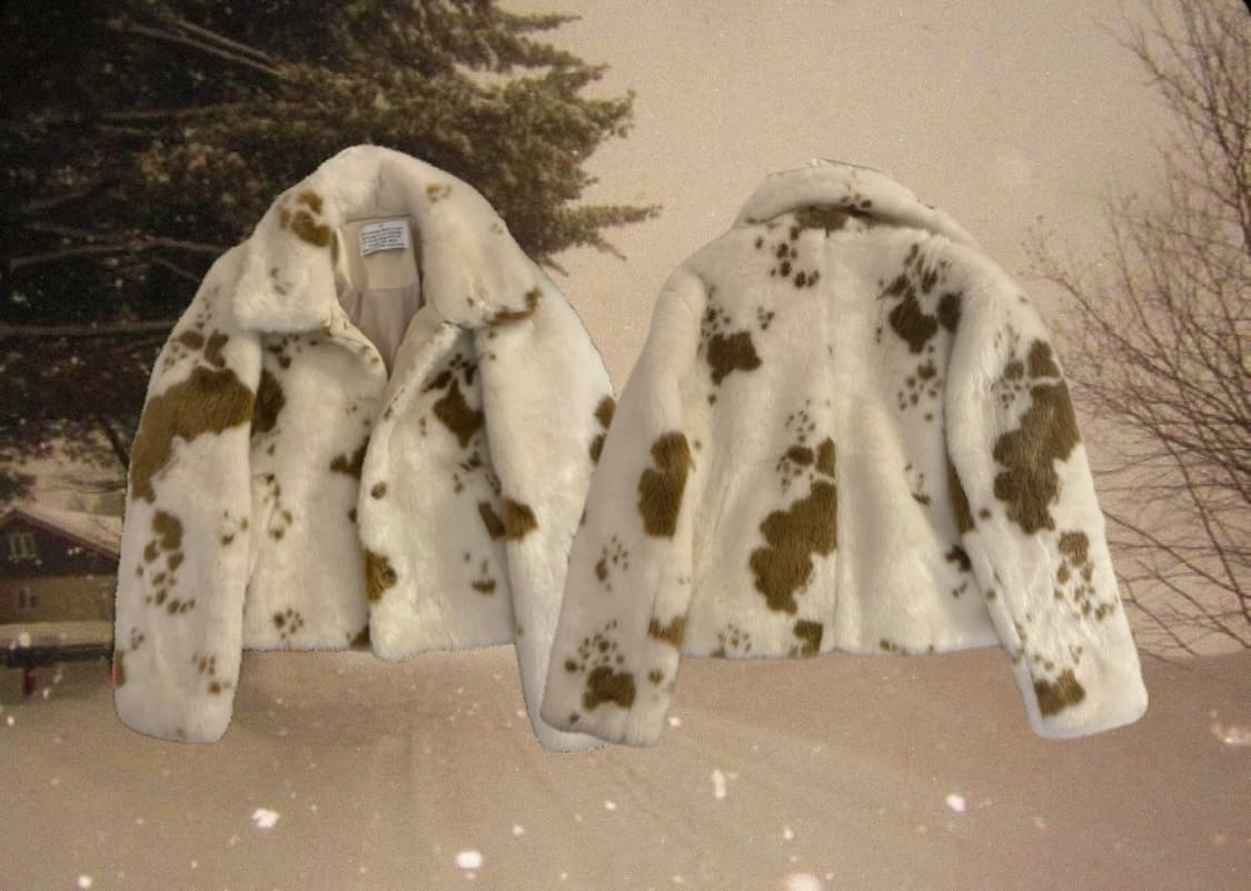 [STYLENANDA] 송치 무스탕 퍼 자켓 fur jacket 상품이미지1
