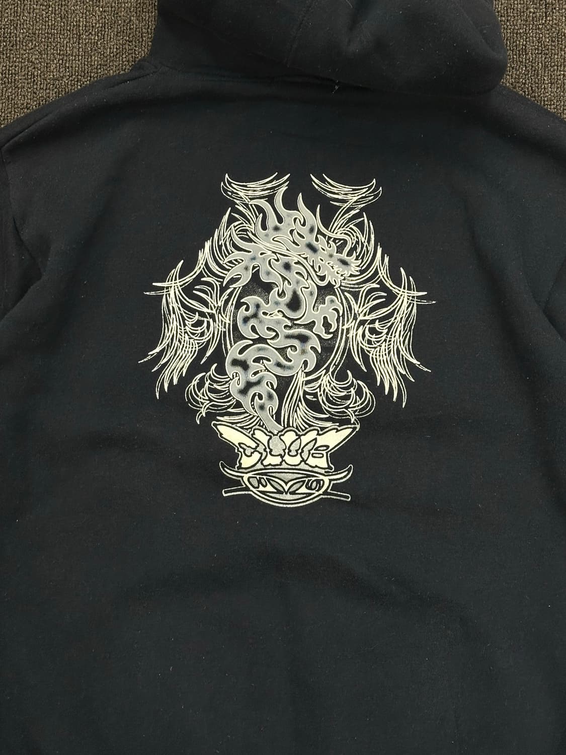 L)Japanese vintage 네이비 후디 상품이미지7