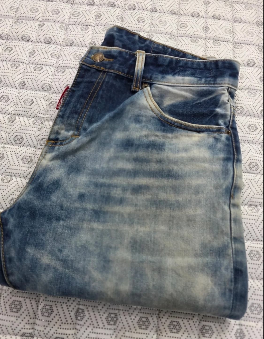 디스퀘어드2 남성 워싱 데님 반바지 34 상품이미지1