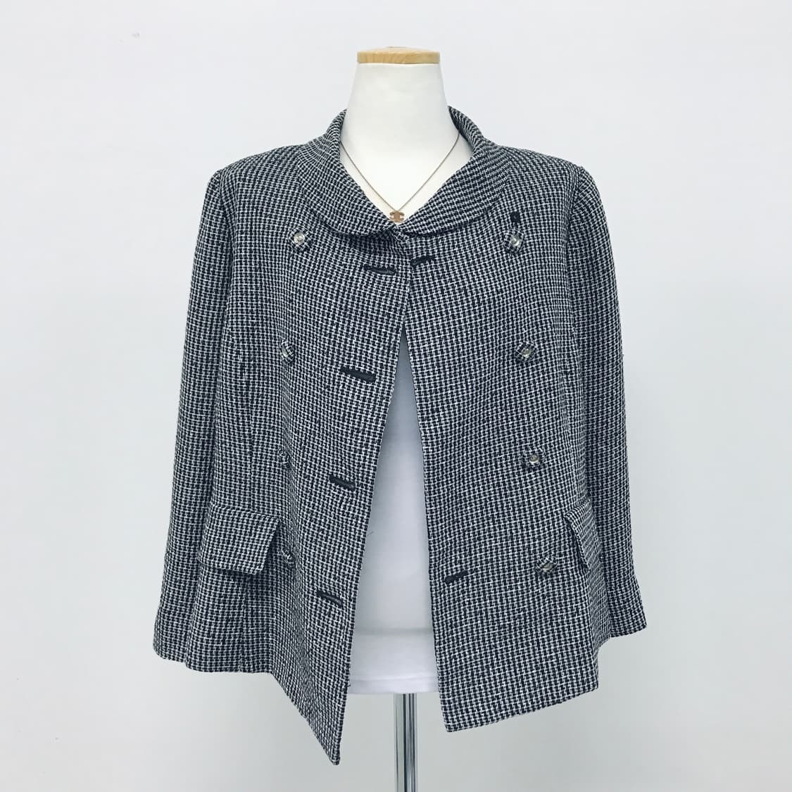 단아한 체크자켓 🇯🇵 상품이미지2