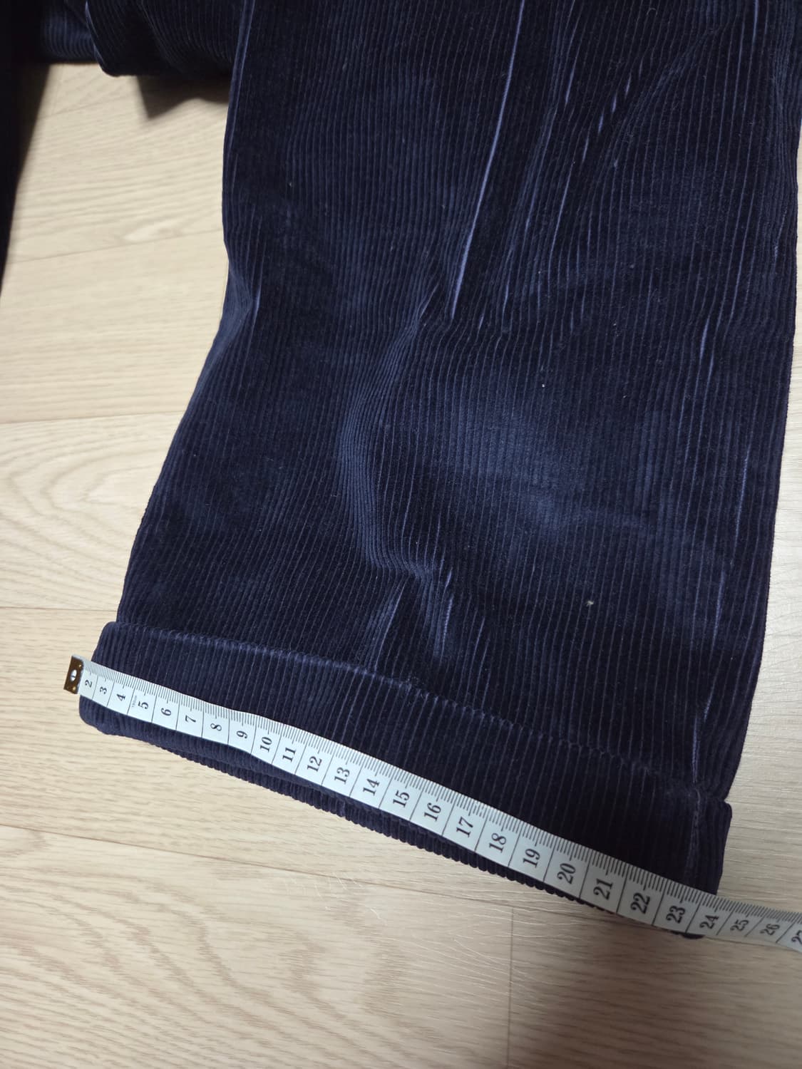 (미착용 새상품)NAUTICA 네이비 곤색 코듀로이 팬츠 면바지 상품이미지8