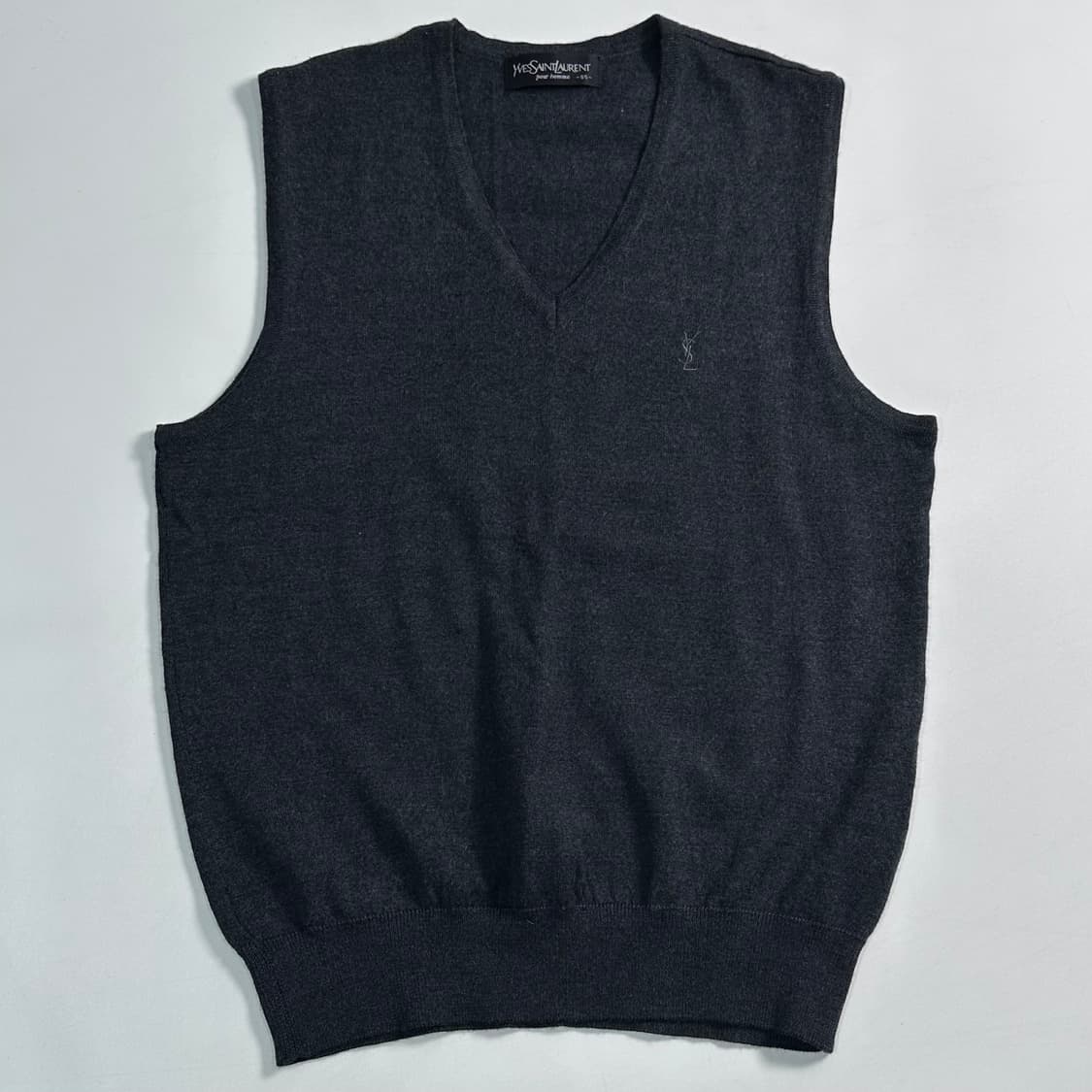 90s YSL 입생로랑 니트 베스트  상품이미지1