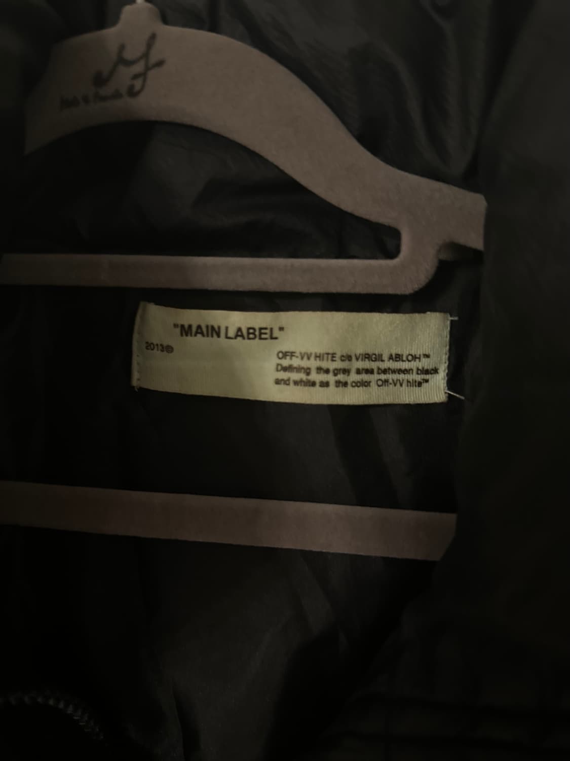 오프화이트 17FW 디아고 브러쉬드 다운 패딩 상품이미지3