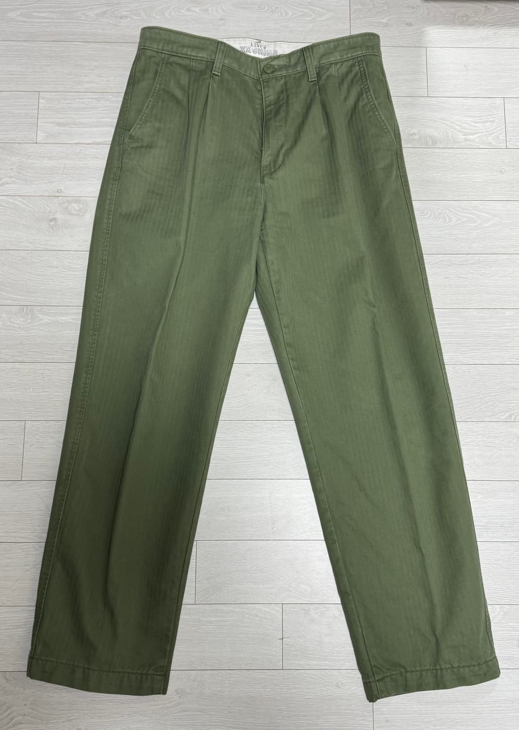 리바이스 xx치노 헤링본 플리티드 트라우저 상품이미지2