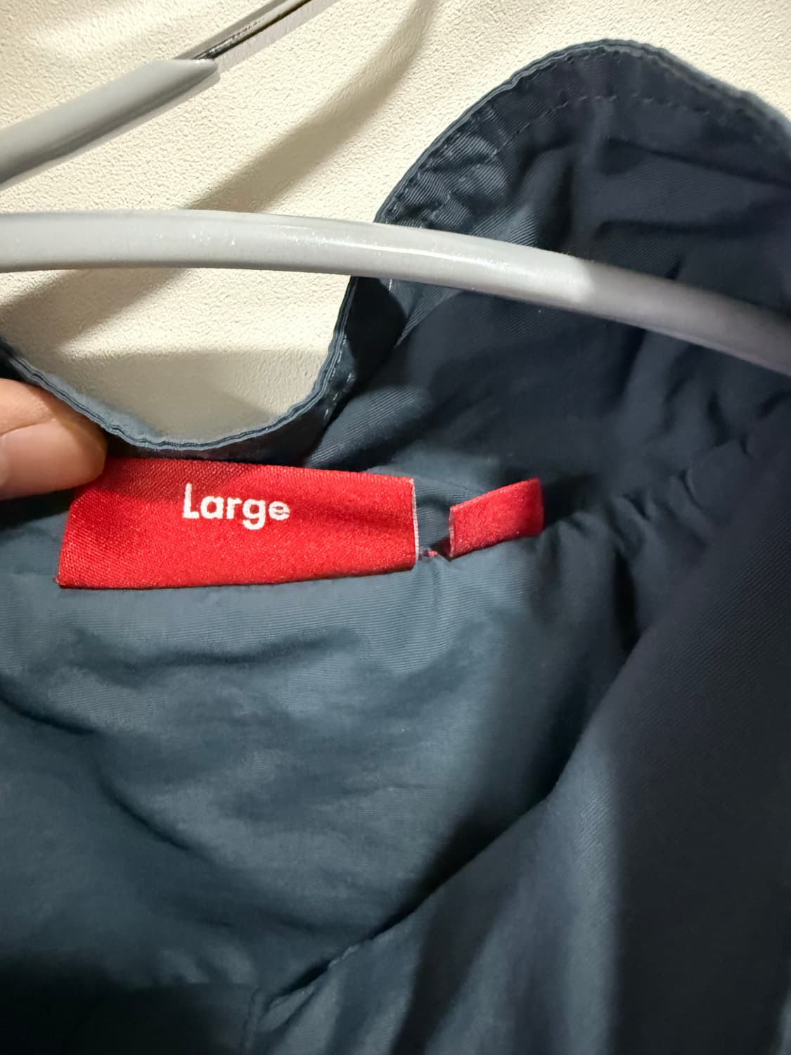 슈프림 스펠아웃 자수 트랙 자켓 다크 블루 상품이미지4