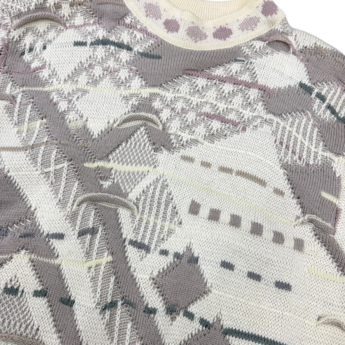 쿠지 에스닉 케이블 니트 상품이미지6