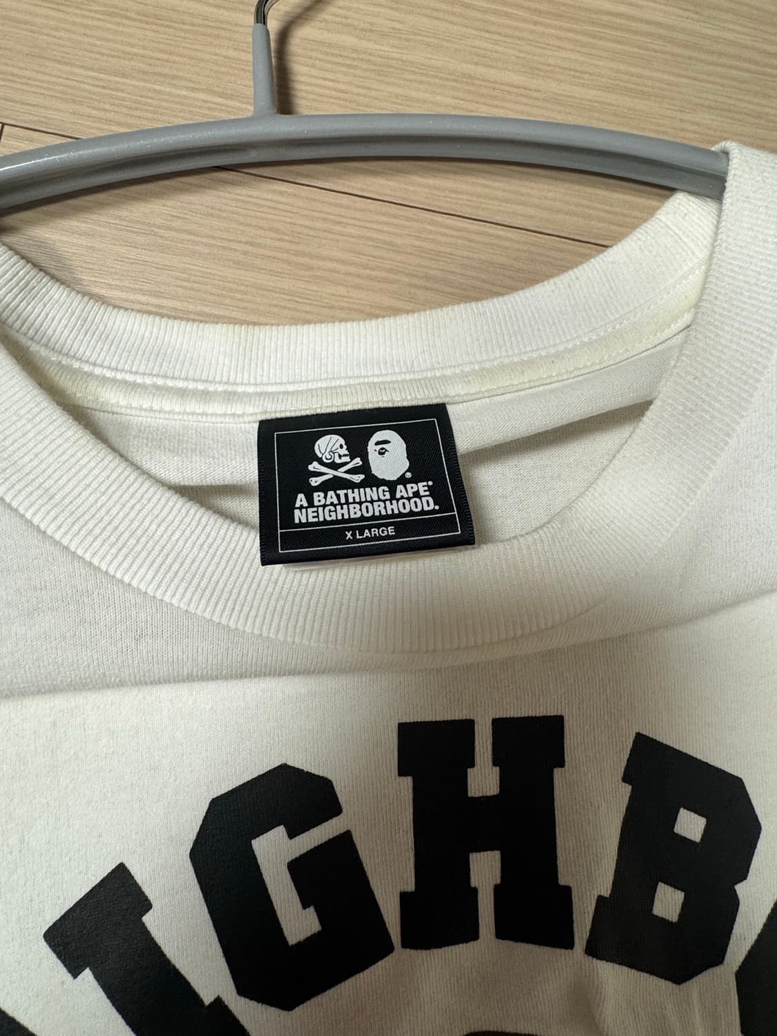 베이프X네이버후드 반팔 상품이미지3