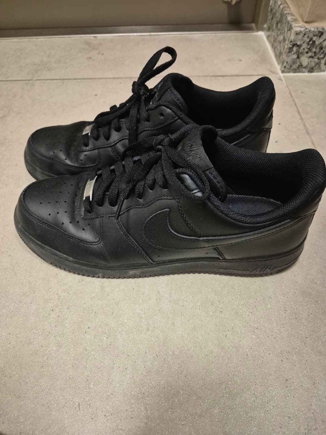 나이키 에어포스 블랙 285 상품이미지1