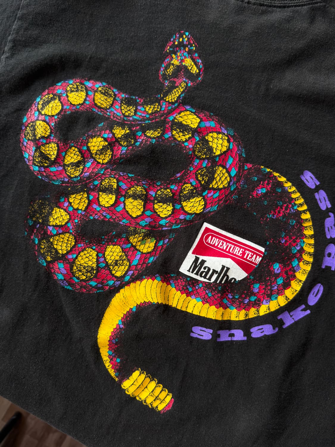 90s marlboro snake 빈티지 말보로 티셔츠 038 상품이미지3