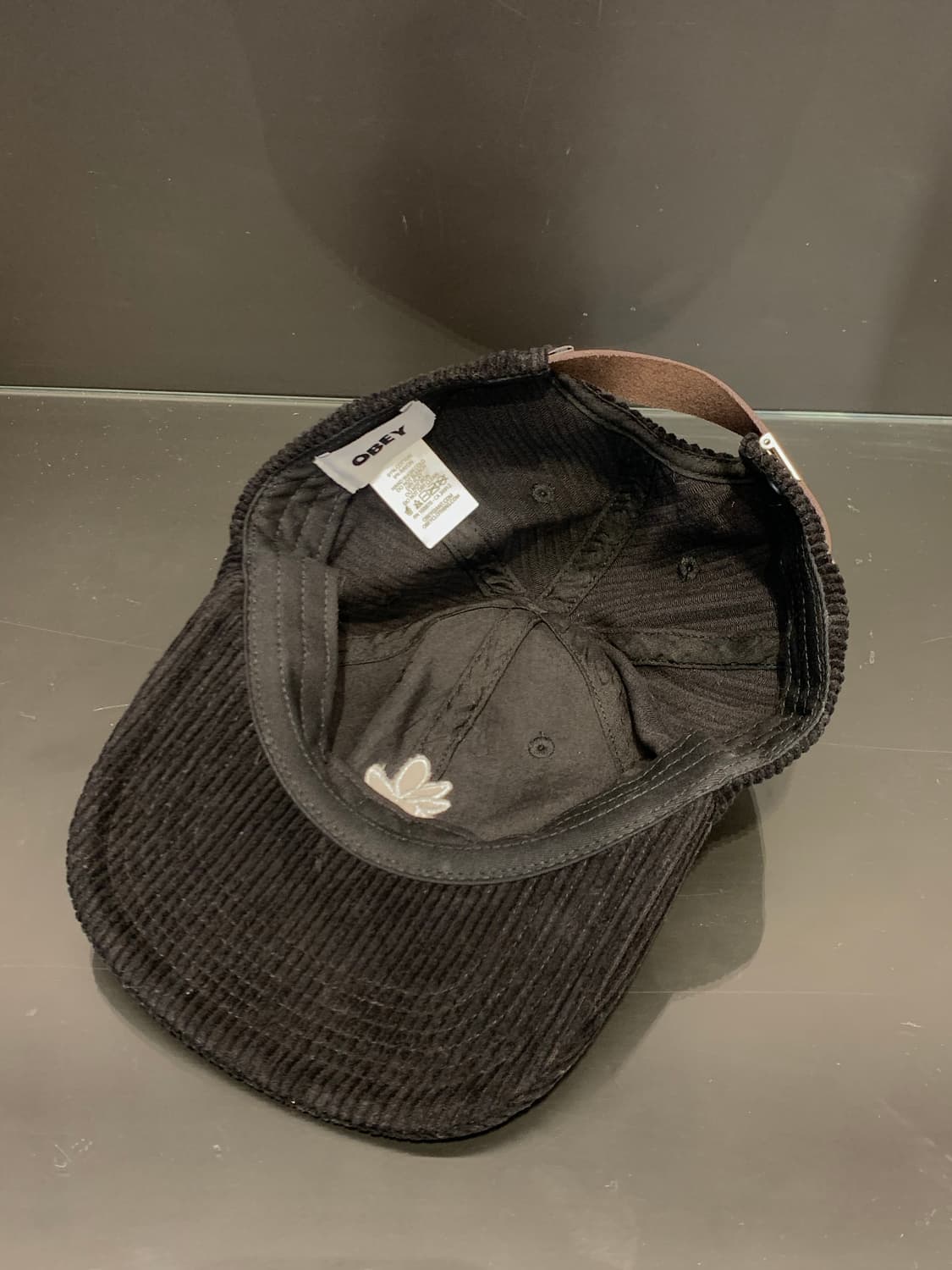 오베이 코듀로이 골덴 6 panel모자 상품이미지6