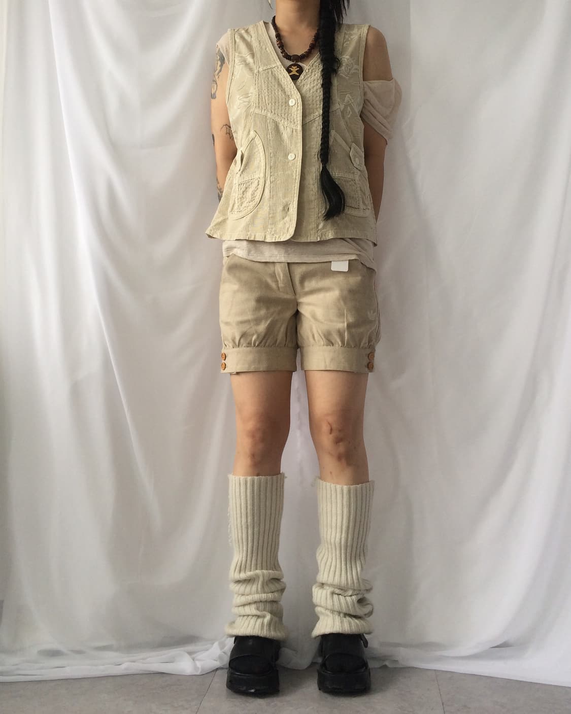 Ethnic mood vest 상품이미지1