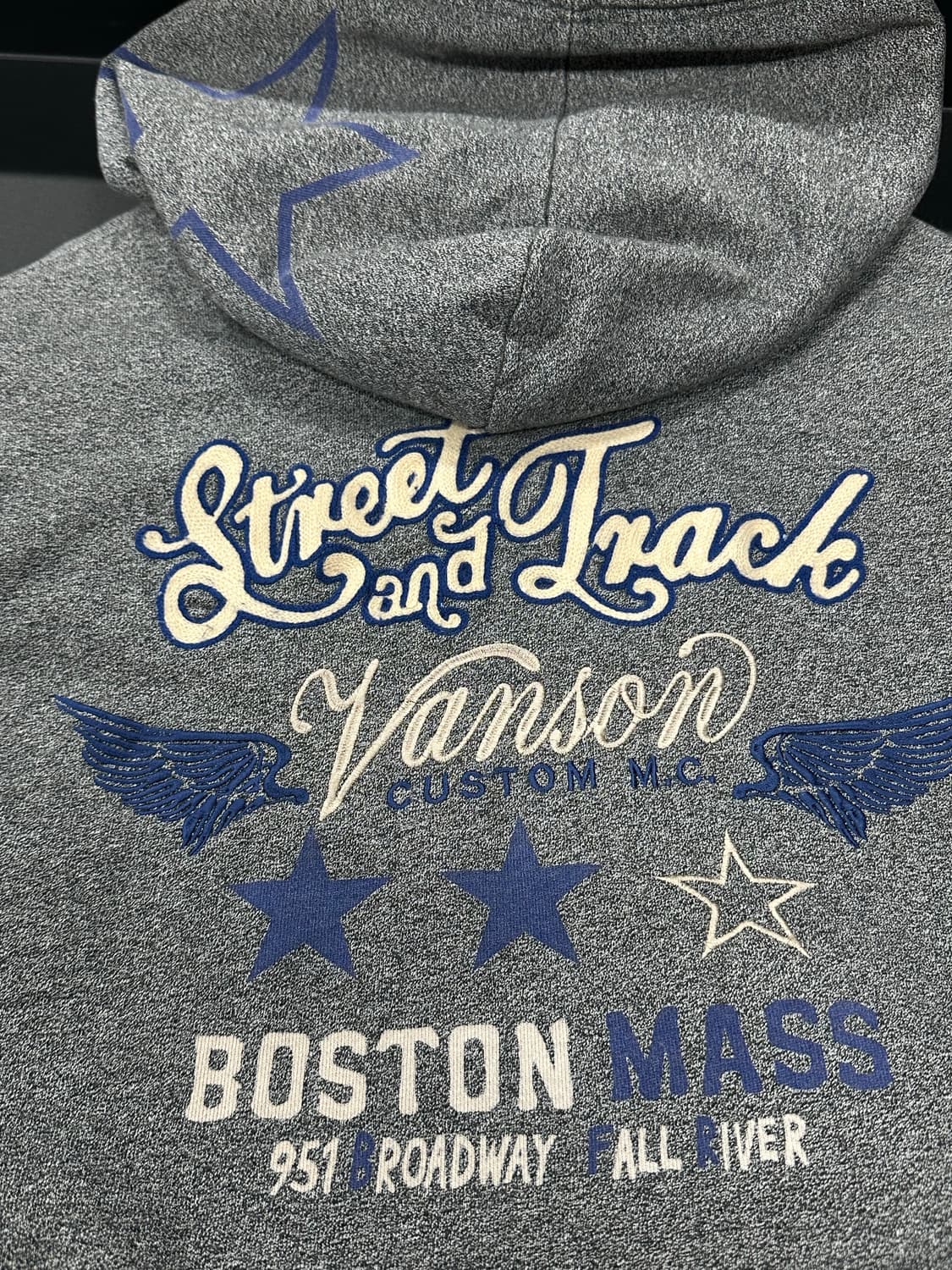 벤슨 자수 패치 후드 집업  상품이미지4