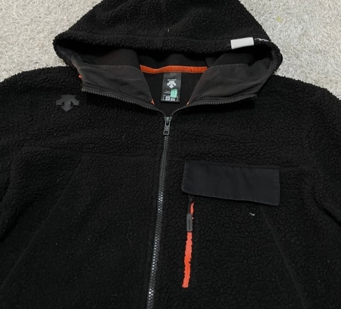 데상트 후리스 플리스 후드집업 자켓 95/M 상품이미지2