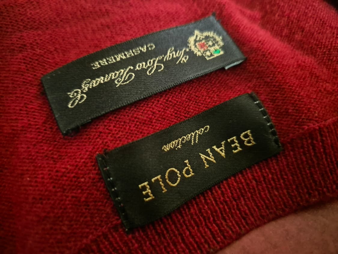 크리스마스 레드 로로피아나 캐시미어 상품이미지2