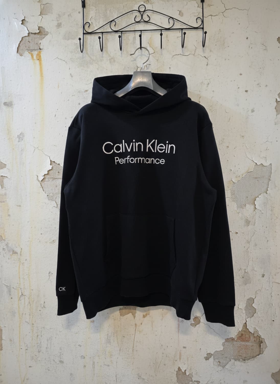 캘빈클라인 퍼포먼스 후드티 블랙 XL 상품이미지1
