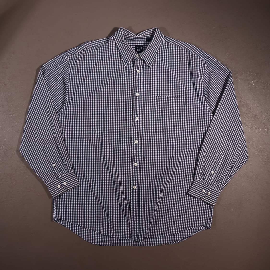 00s 갭 코튼 체크셔츠 상품이미지1