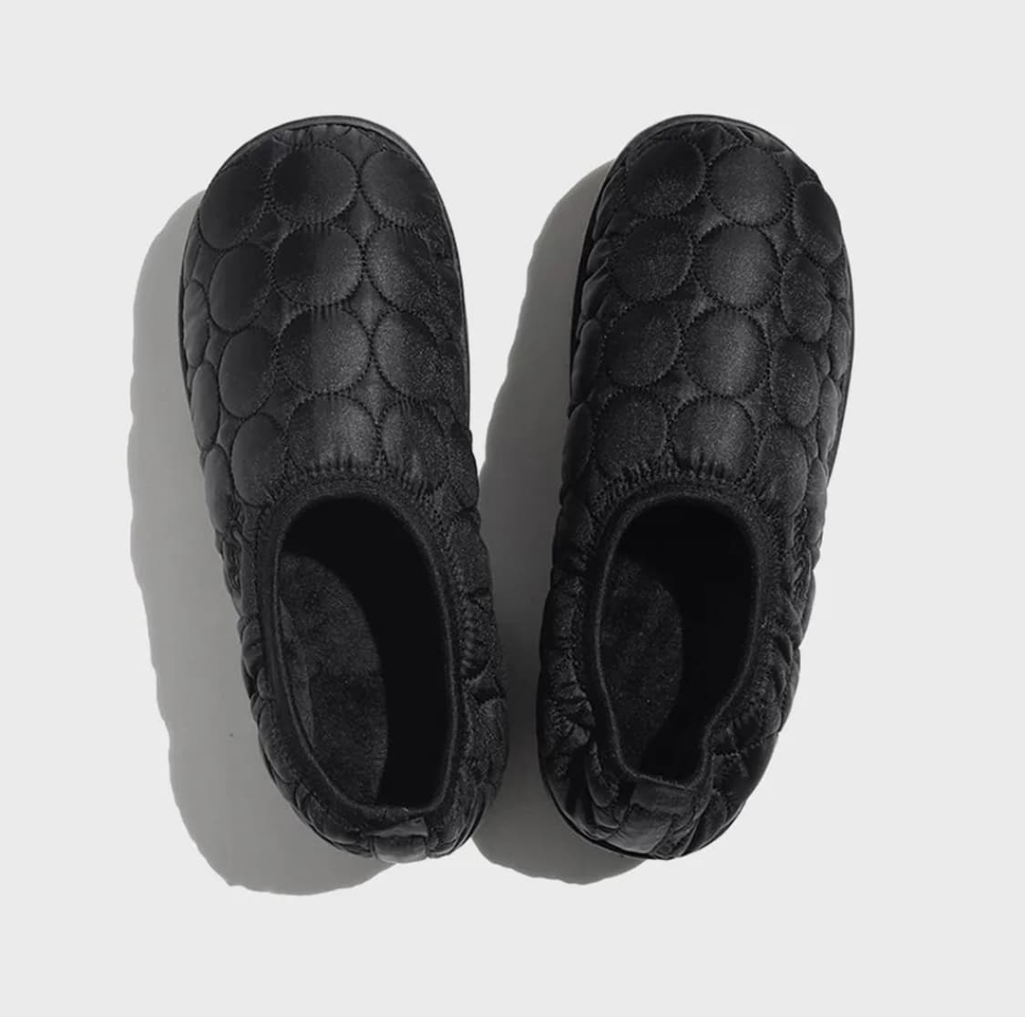 Subu 스부 뱀프 플랫폼 서클 블랙 파우치포함 풀구성 상품이미지3