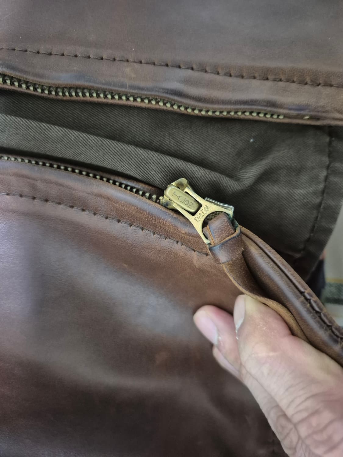 Aero Leather 하프벨트 stf판 자켓 40 상품이미지3