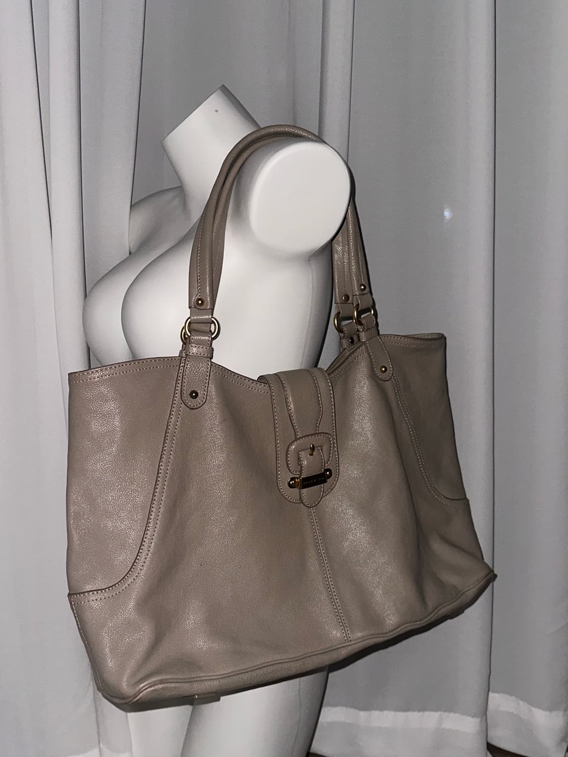 앤클라인 빅 모카베이지 숄더백 상품이미지8