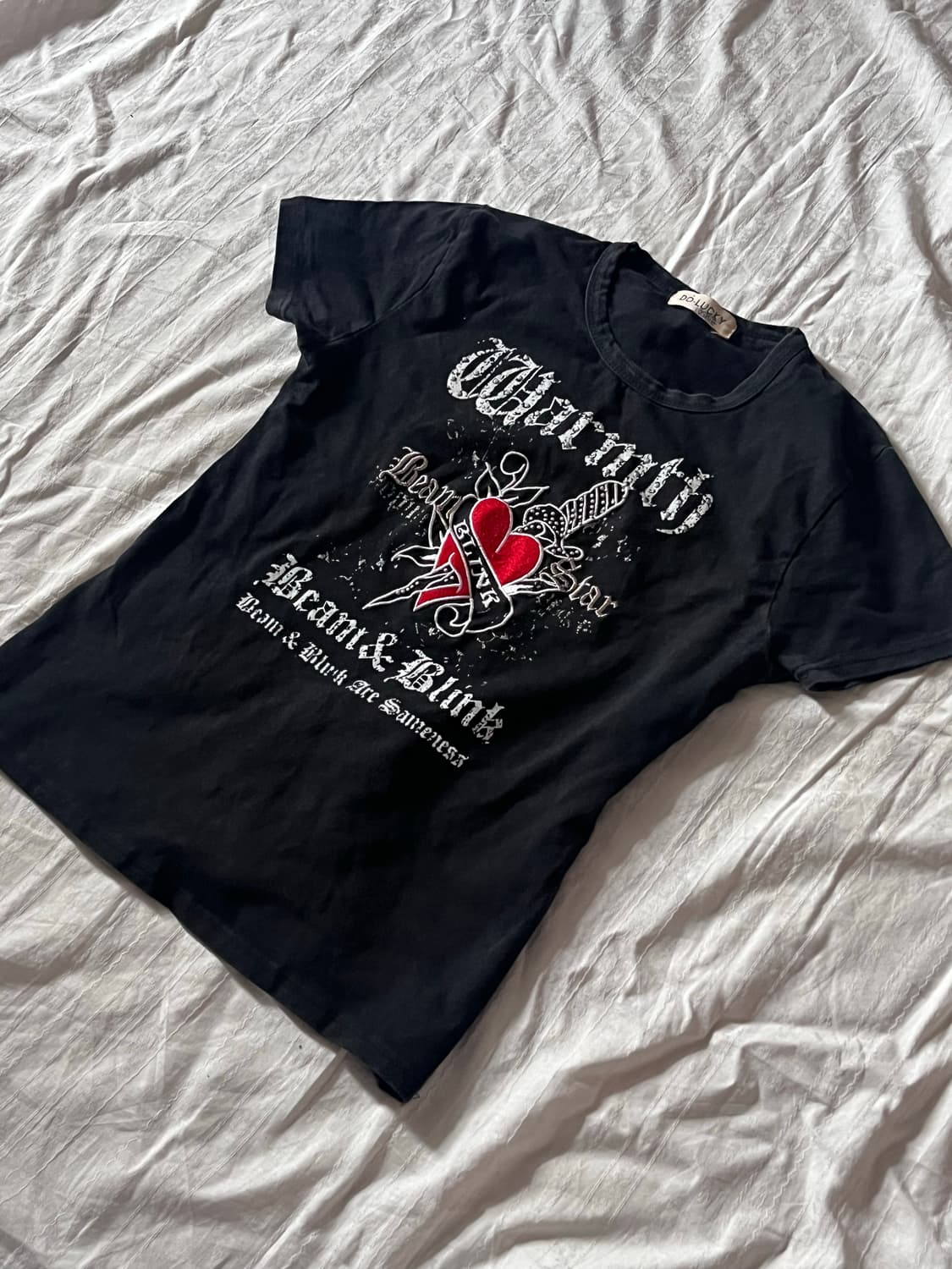 Vintage Punk Mood Print, Stud Half 상품이미지2