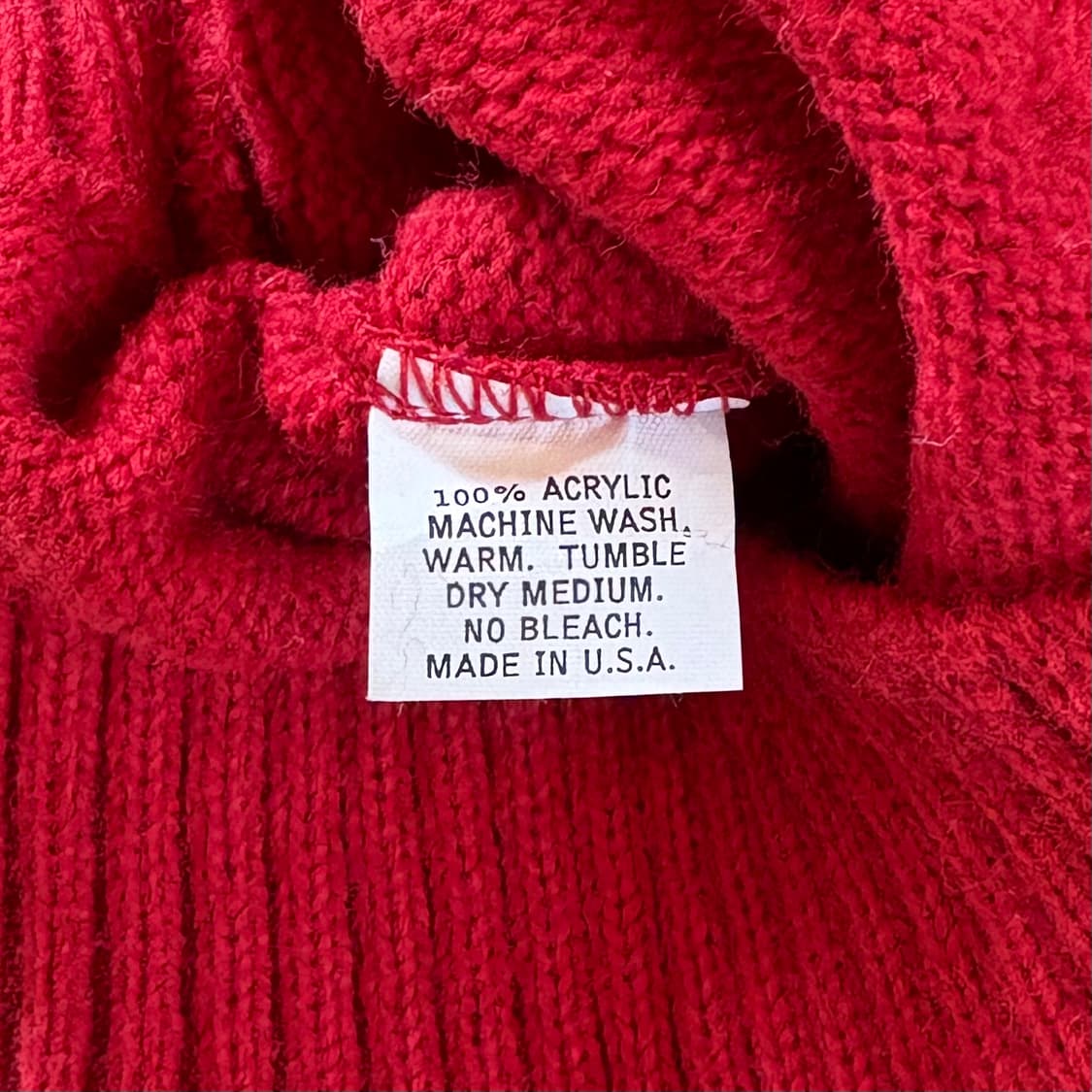 (44반)70s USA DEHEN KNITTING CO. 니트 스웨터 상품이미지7