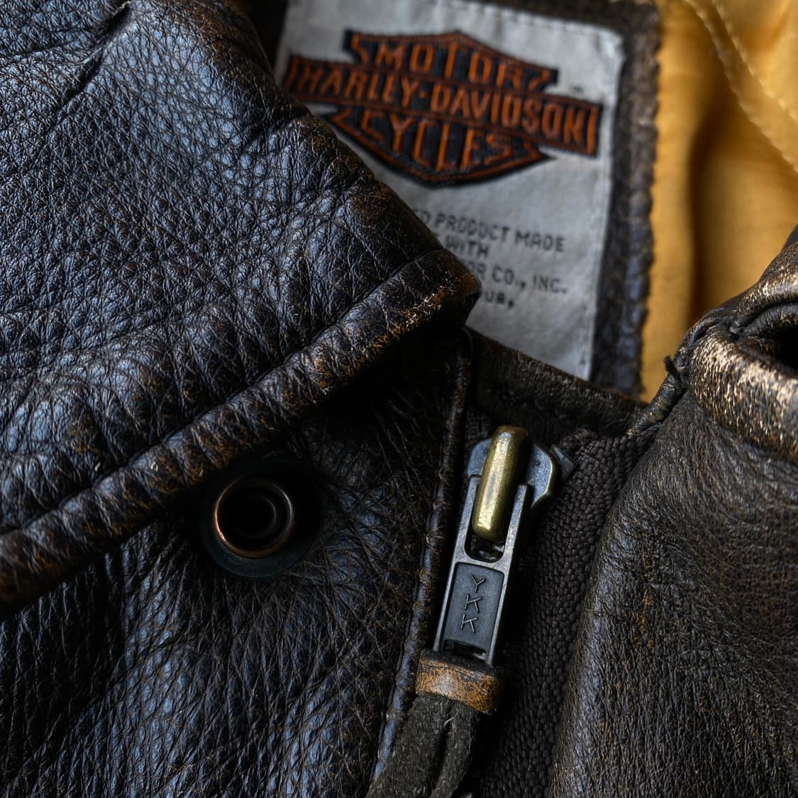 Harley-davidson cowhide jacket 상품이미지7