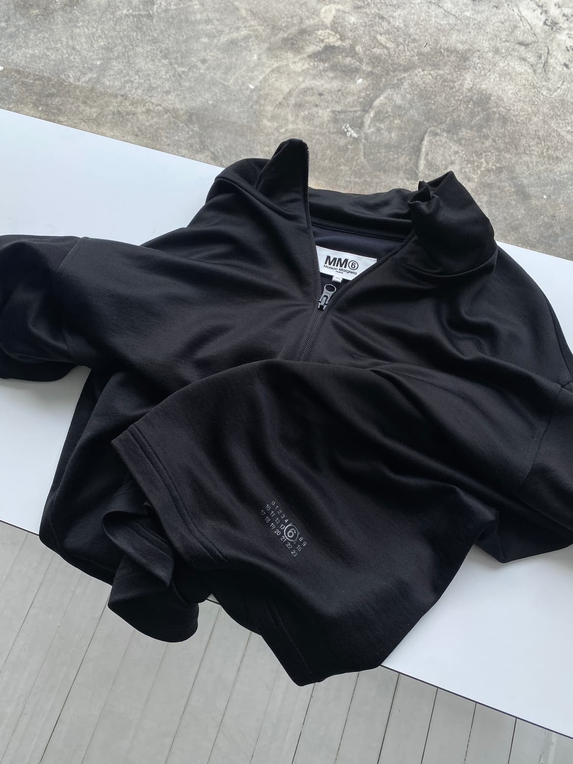 [MM6] half zip sweatshirt 상품이미지5