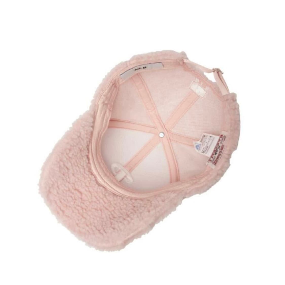 MLB 후리스 스트럭쳐 볼캡 핑크 상품이미지3