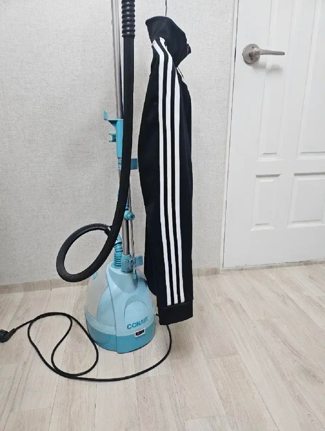 (100)L ☆초대장급☆ 아디다스 베켄바우어 2중지퍼 [검흰] 트랙탑져지 상품이미지5