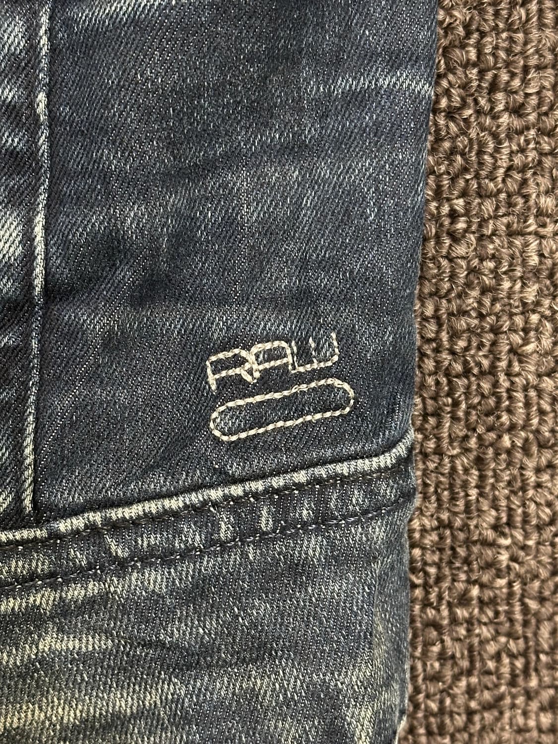 XS)G-STAR 빈티지 여성 워싱 데님 트러커 자켓 상품이미지5