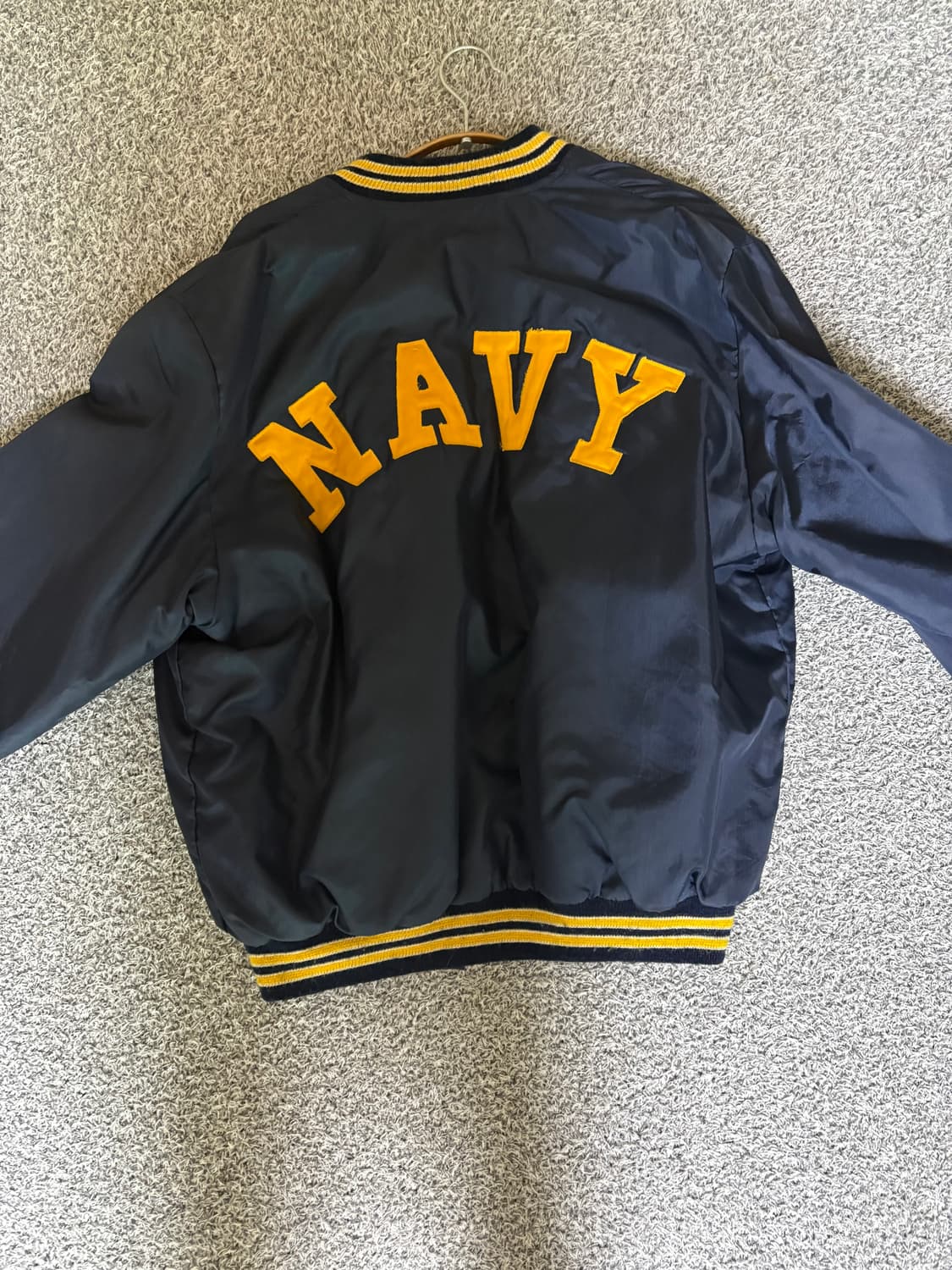 Vintage navy jacket(L) 상품이미지3