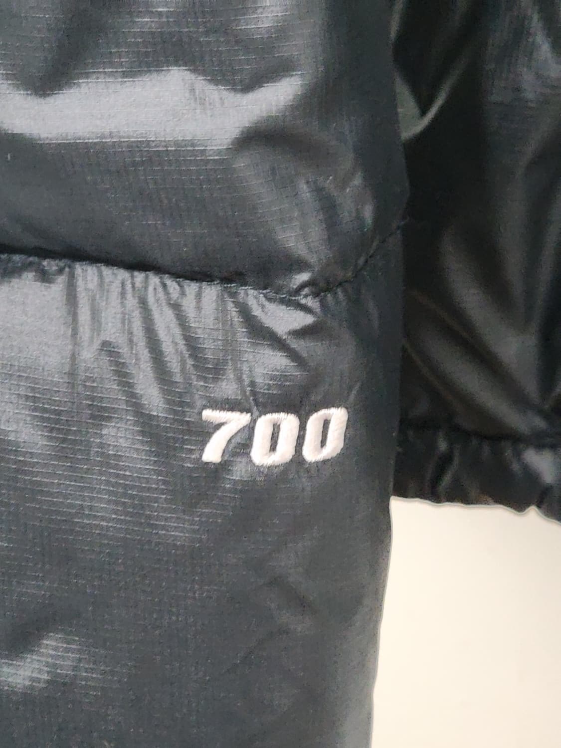 (105) 노스페이스 700 눕시패딩 점퍼 블랙 거위털 구스다운 자켓  상품이미지5