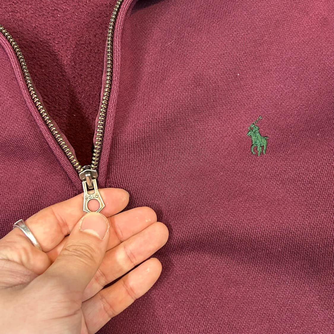 L) 폴로 랄프로렌 두산 반집업 셔츠 상품이미지4