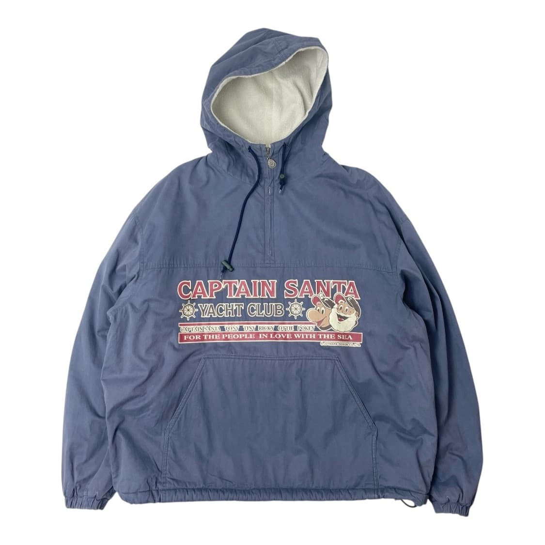 [중고] 캡틴산타 빈티지 플리스 후드 아노락 자켓 L 상품이미지1