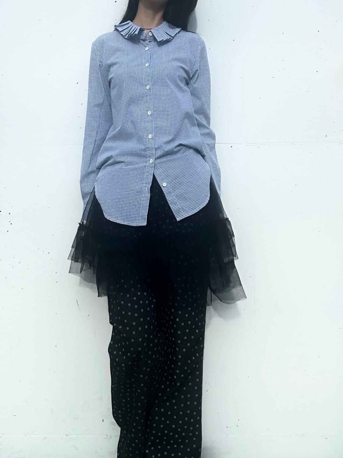 Mini dot banding pants 상품이미지4