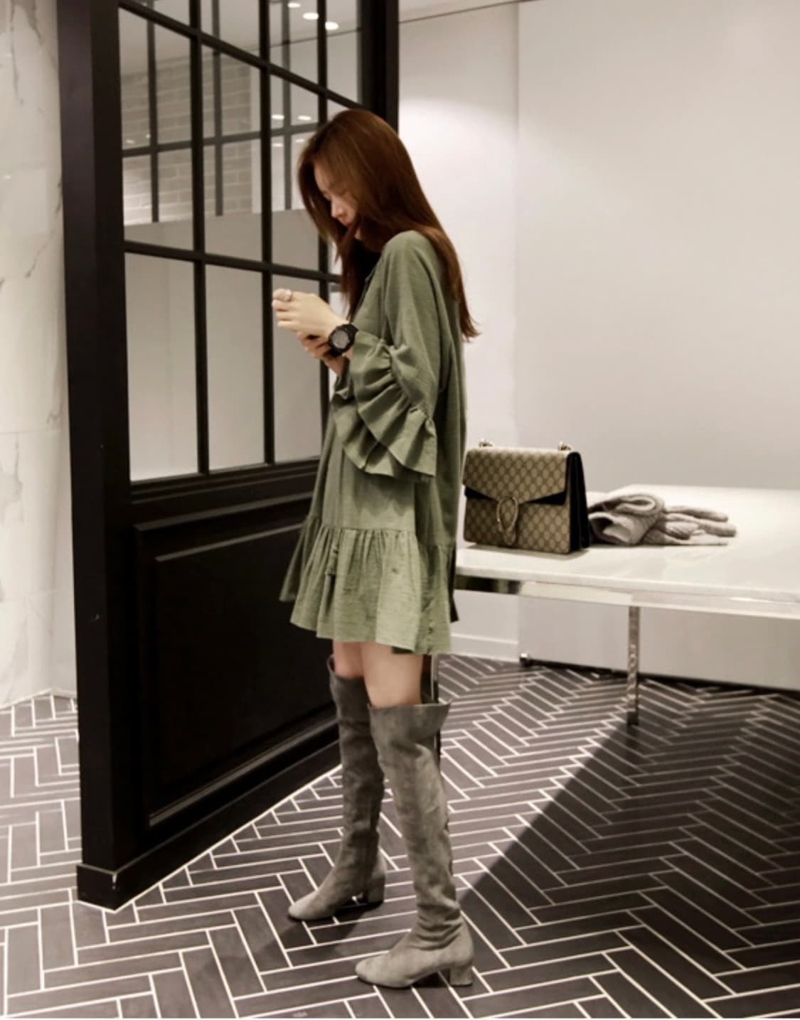 파티수 Rosinante high long boots 상품이미지2